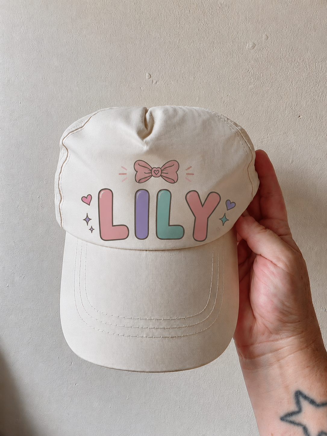 Personalised Sublimated Baseball Cap 🤍