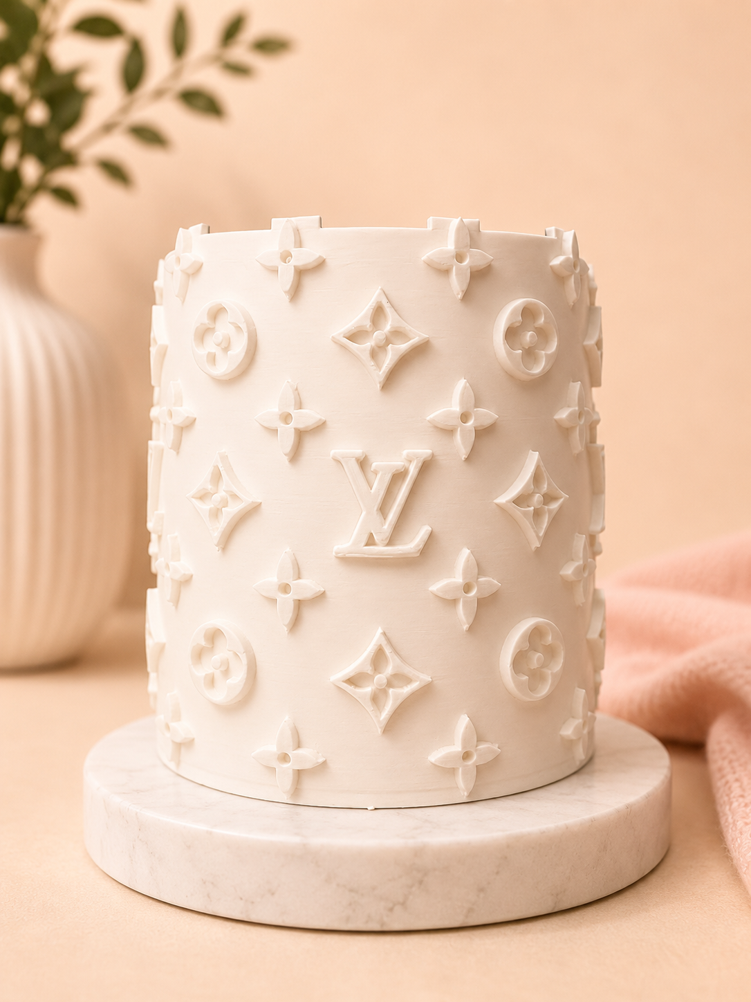 3D Printed Makeup Brush Holder / Decorative Vase