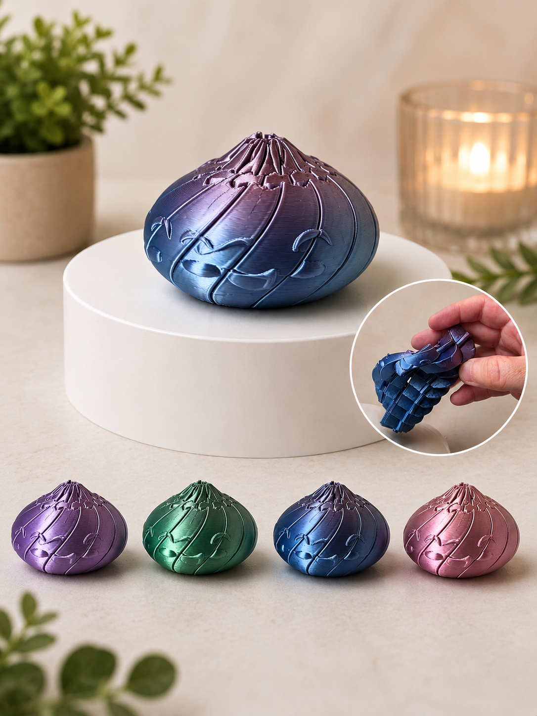 3D Printed Dumpling Fidget