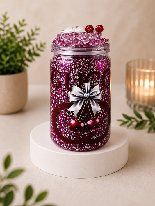 16oz Acrylic Snowglobe Tumbler