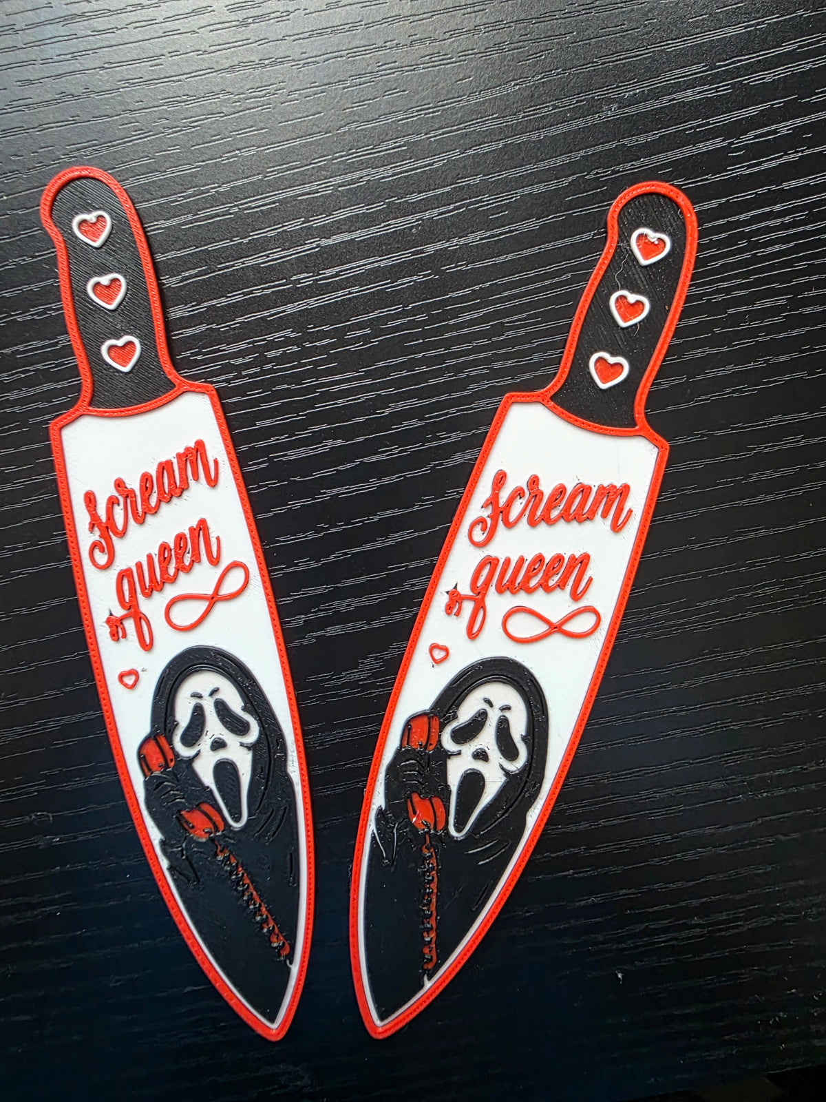 🔪 Scream Queen Halloween Bookmark – Limited Edition