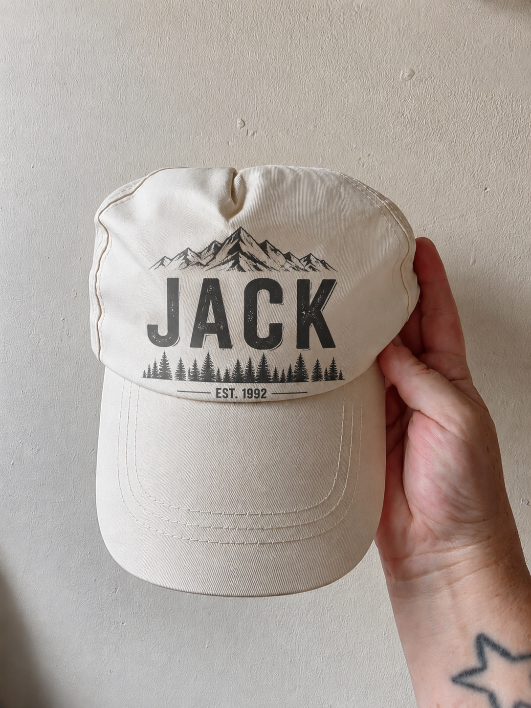 Personalised Sublimated Baseball Cap 🤍