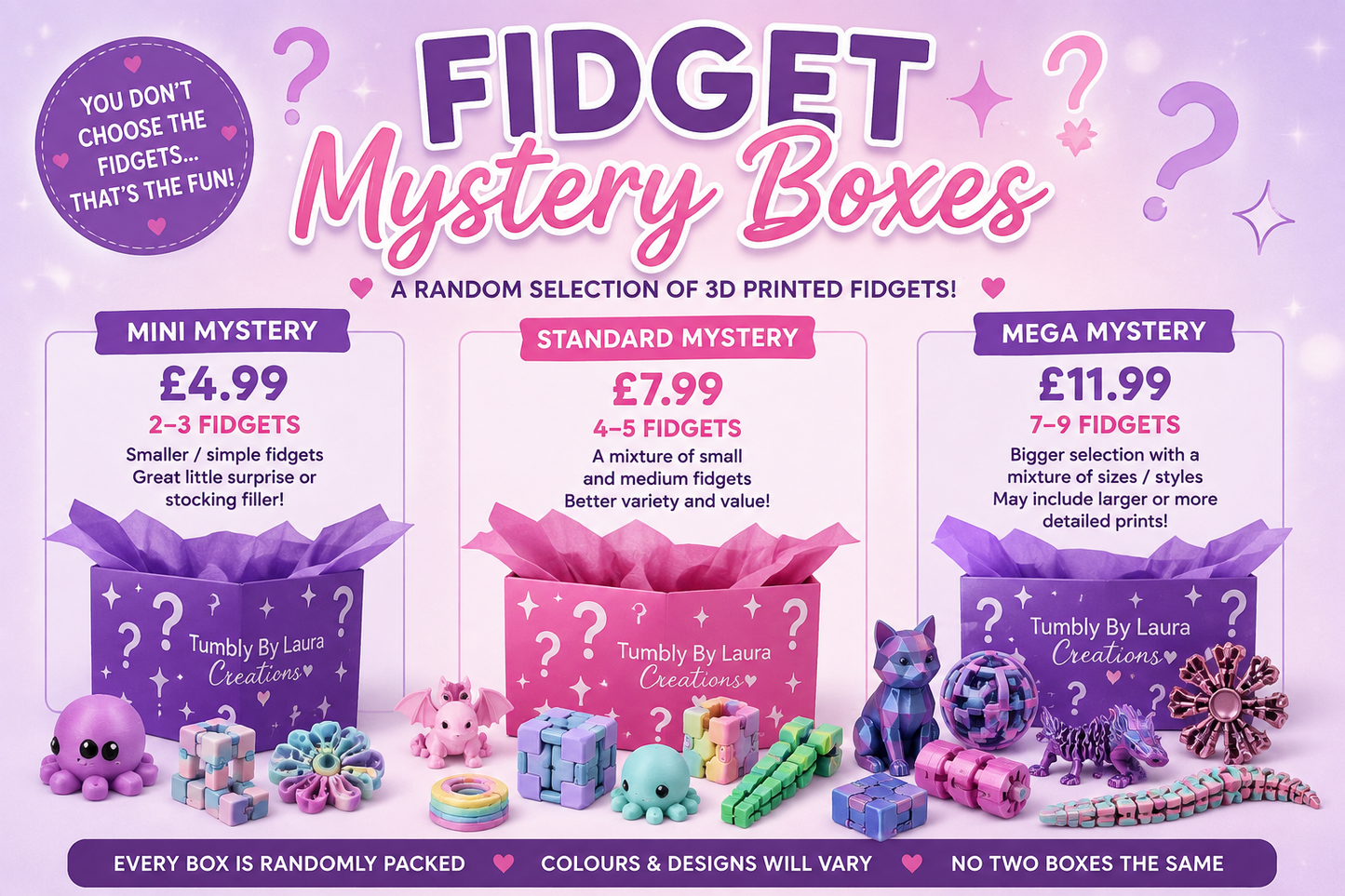 Fidget Mystery Boxes