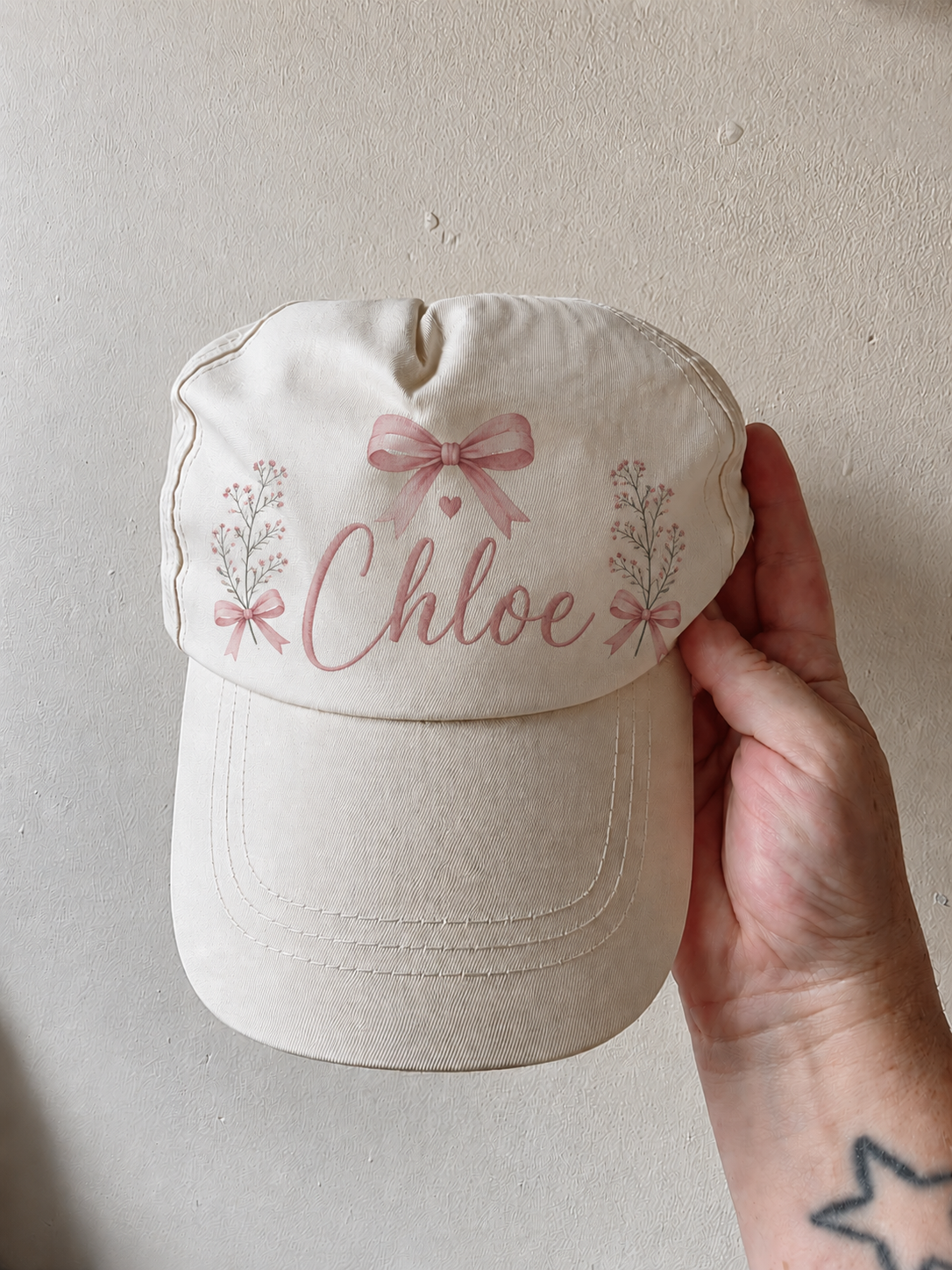Personalised Sublimated Baseball Cap 🤍